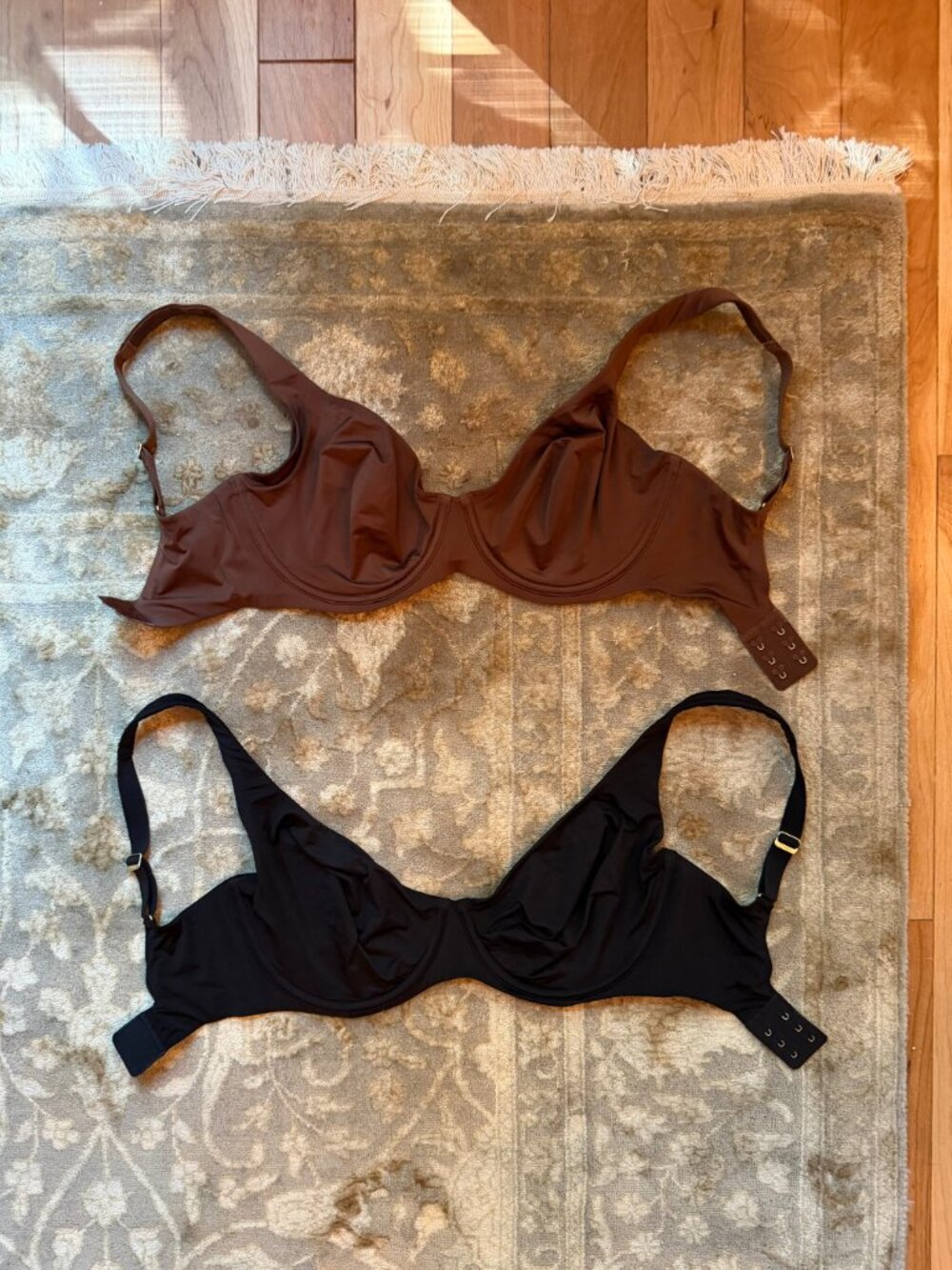 Two 30G CUUP Scoop microfiber bras